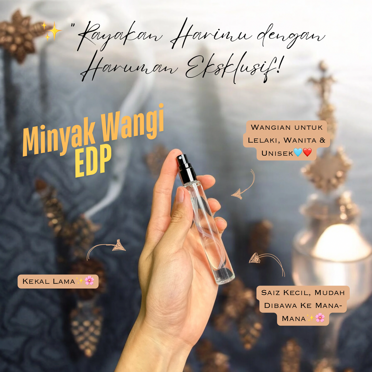 Premium EDP Perfume – Inspired by Luxury Scents (10ml)