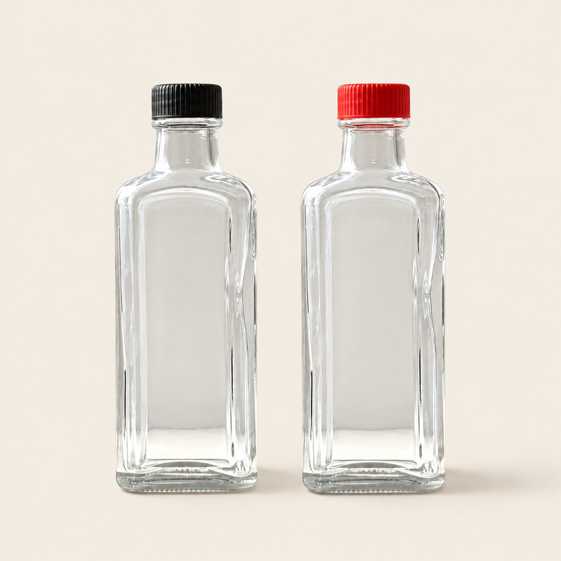Botol Kaca Segi Empat 60ml CG88 – Botol Minyak Angin