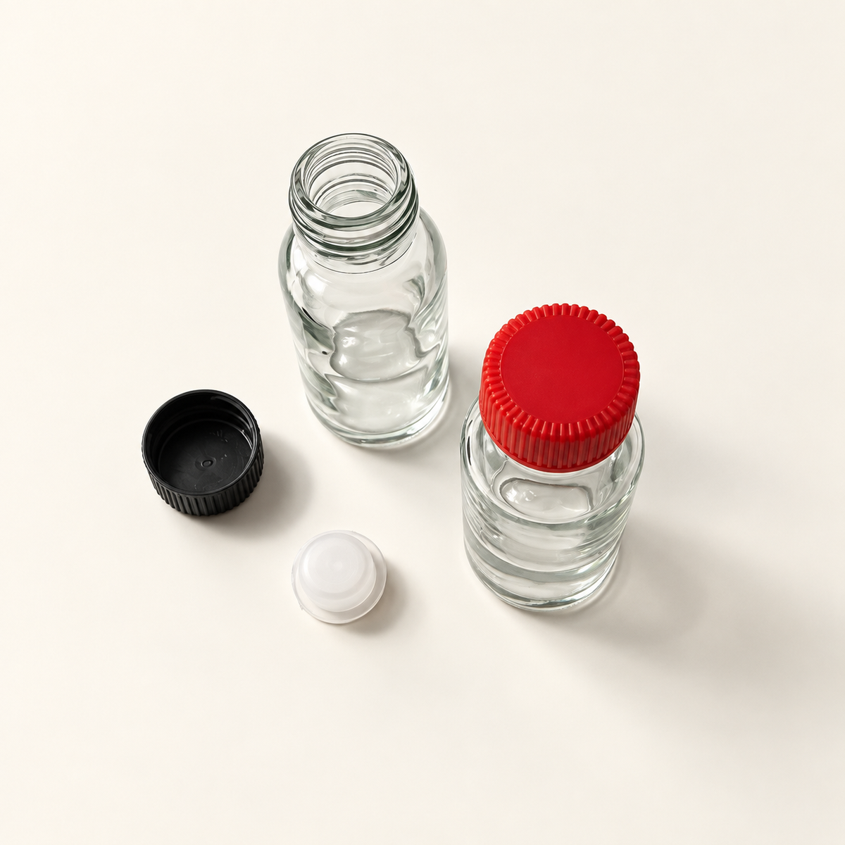 30ml Round Glass Bottle WG510 – Botol Minyak Angin
