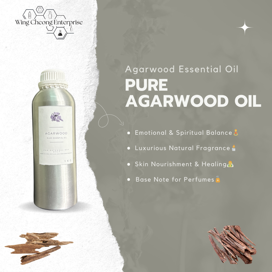 Pure Agarwood Essential Oil ā 1KG (Premium Grade)