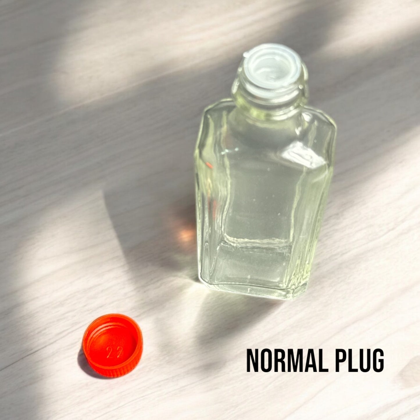 60ml Square Glass Bottle β Botol Minyak Angin