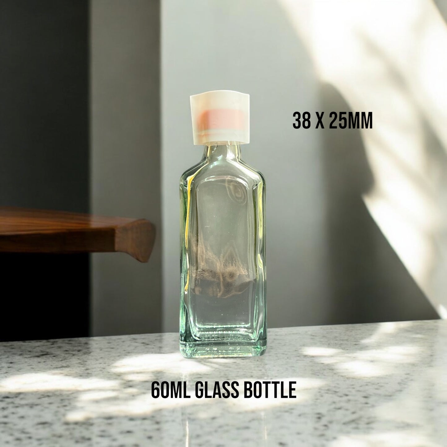 PVC Plastic Seal for Glass Bottles - 50pcs Pack