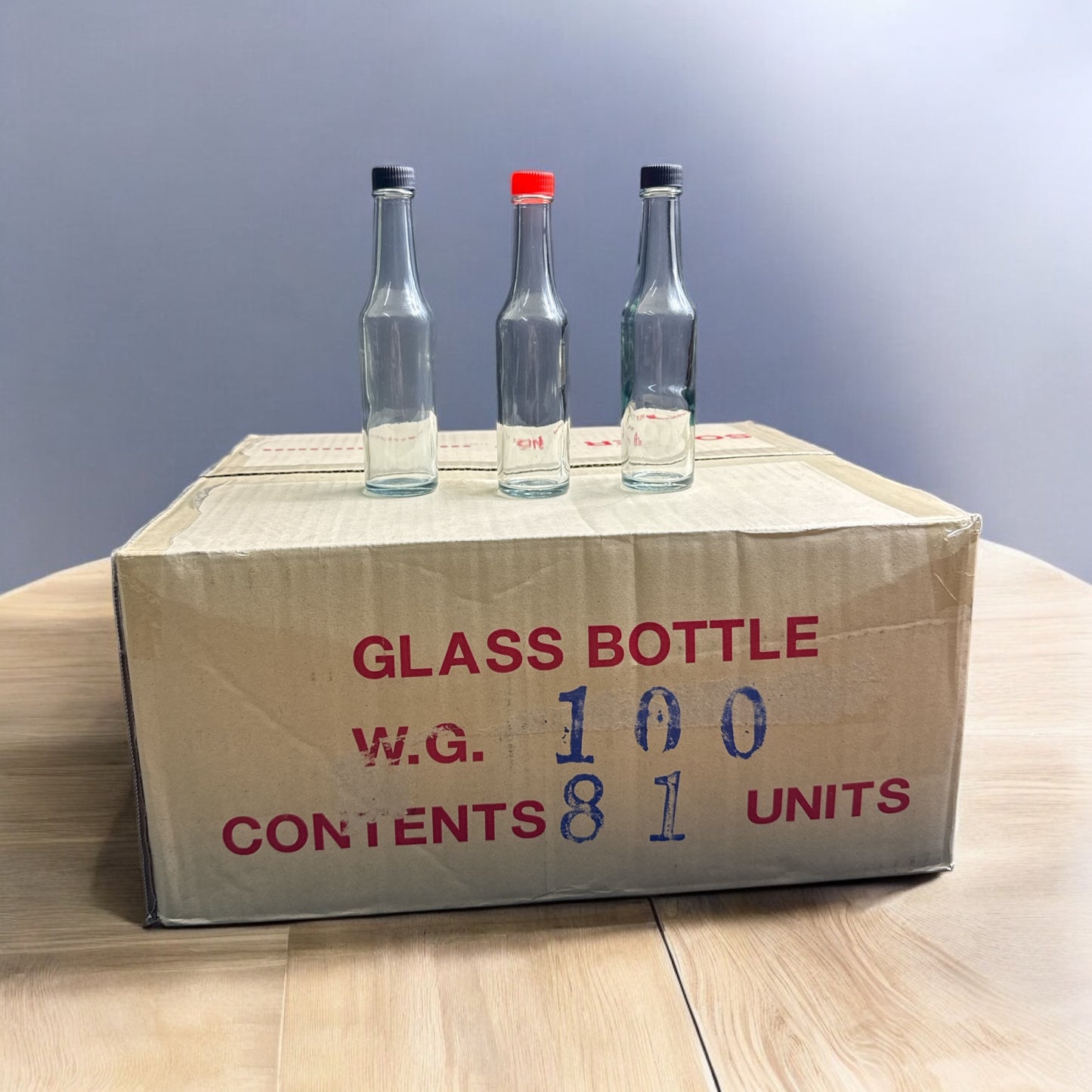 80ML Glass Bottle for storing Honey - Botol Madu