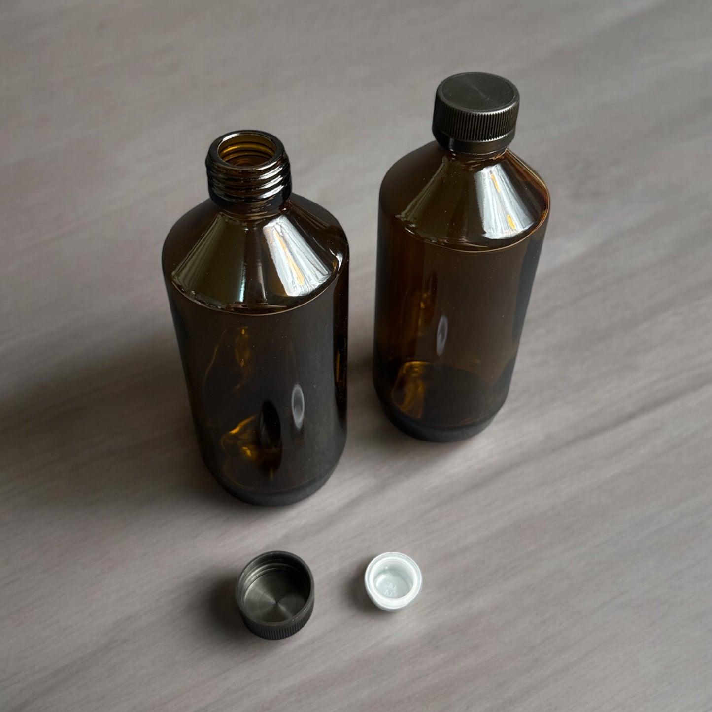 250ml Amber Glass Bottle (36 Units/Tray) - Cold Brew Glass Bottle