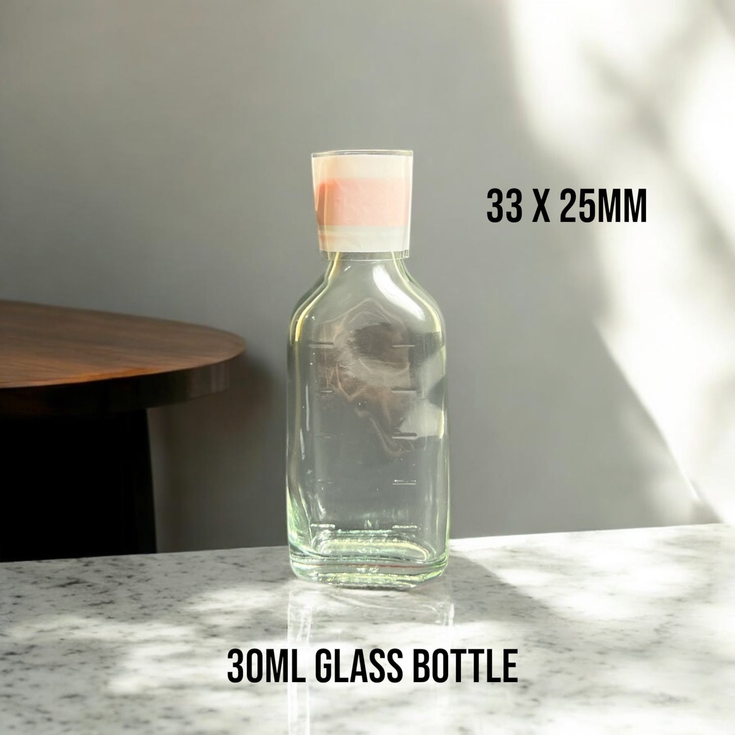 PVC Plastic Seal for Glass Bottles - 50pcs Pack