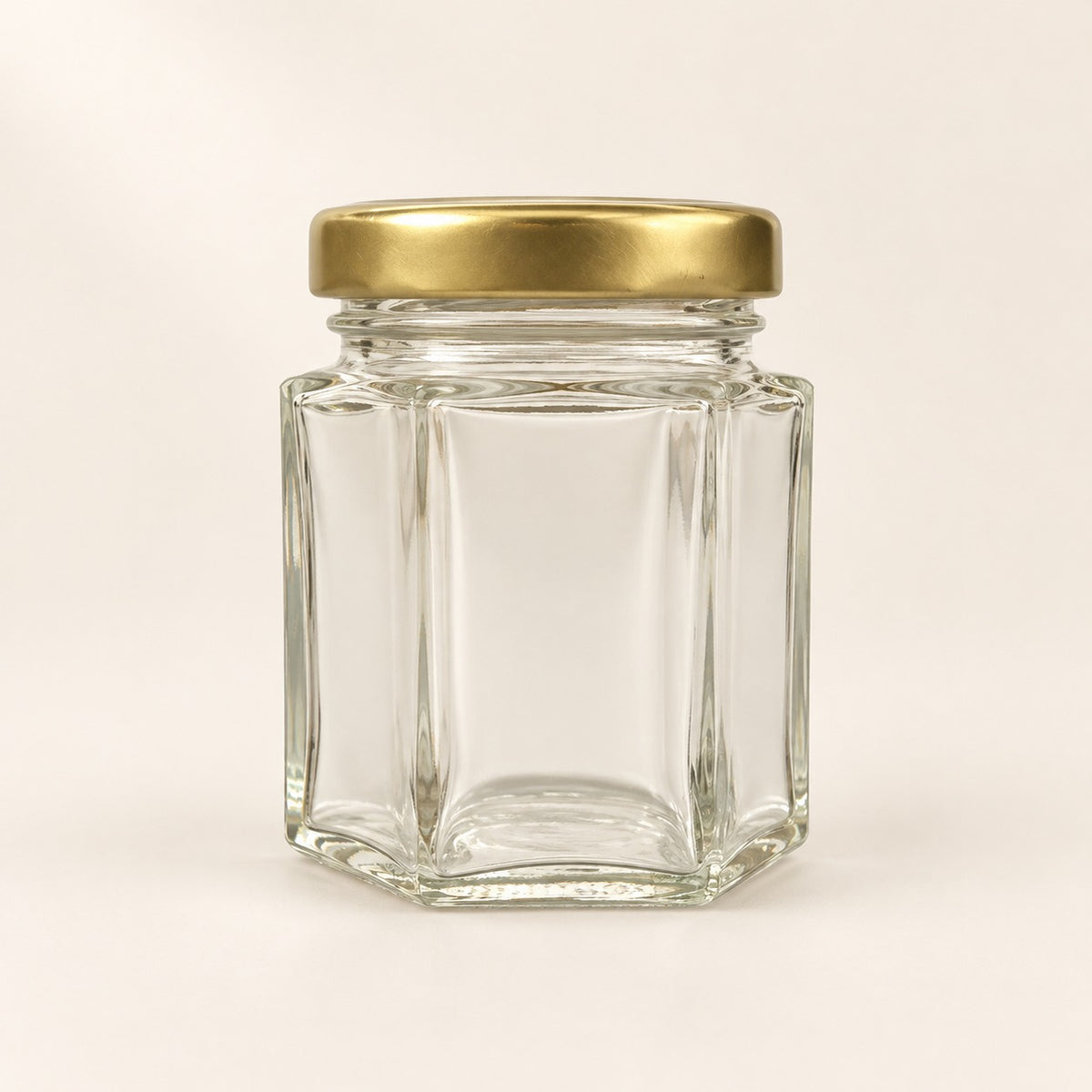 60ml Hexagon Glass Jar RP-27 (189/carton) – Balang Kaca Hexagon