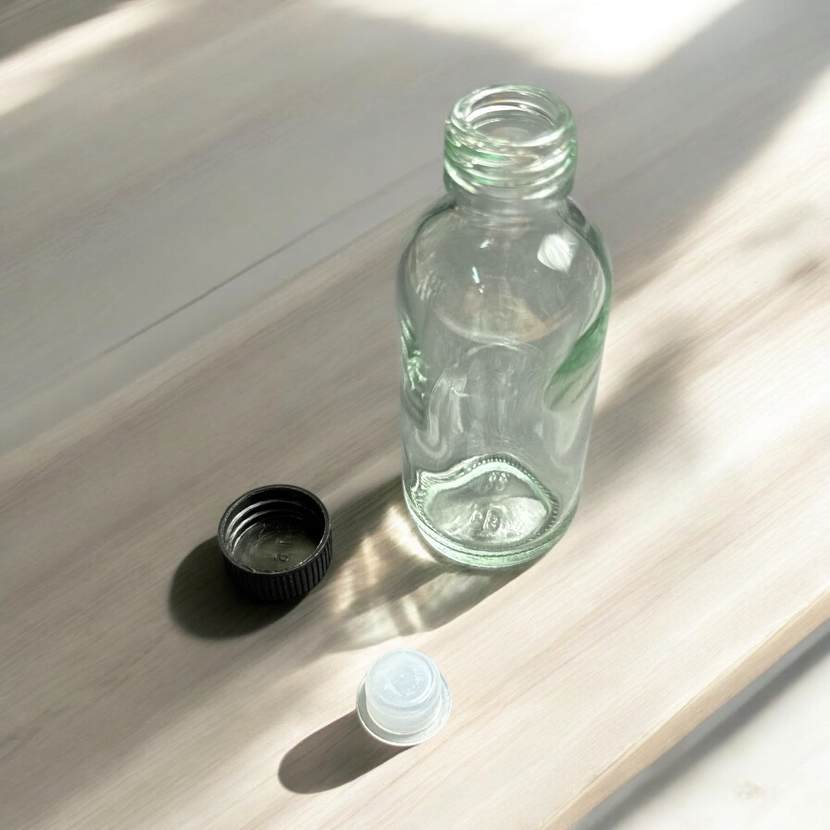 Botol Kaca Bulat 60ml WG190 – Botol Jus & Minyak