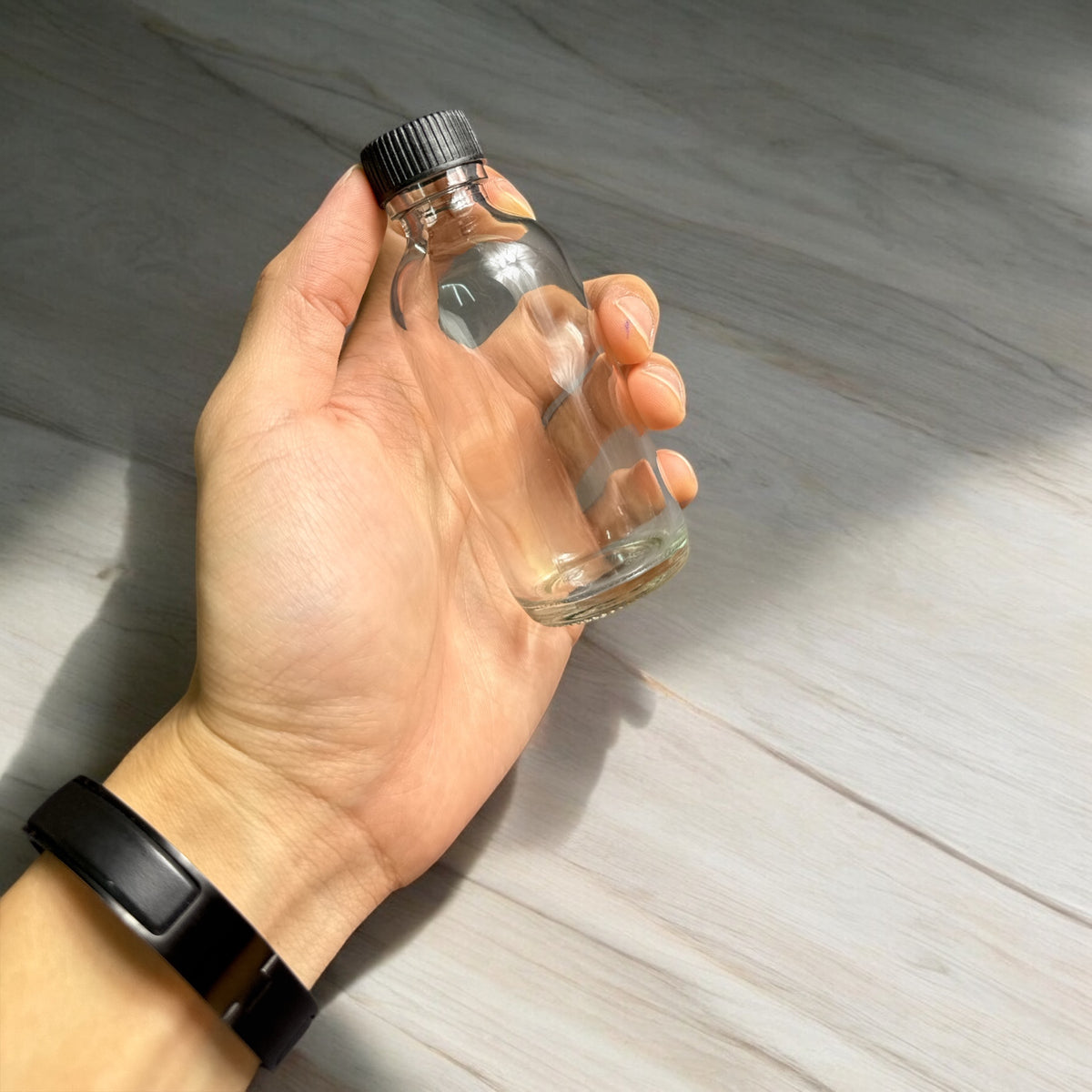Botol Kaca Bulat 60ml WG190 – Botol Jus & Minyak