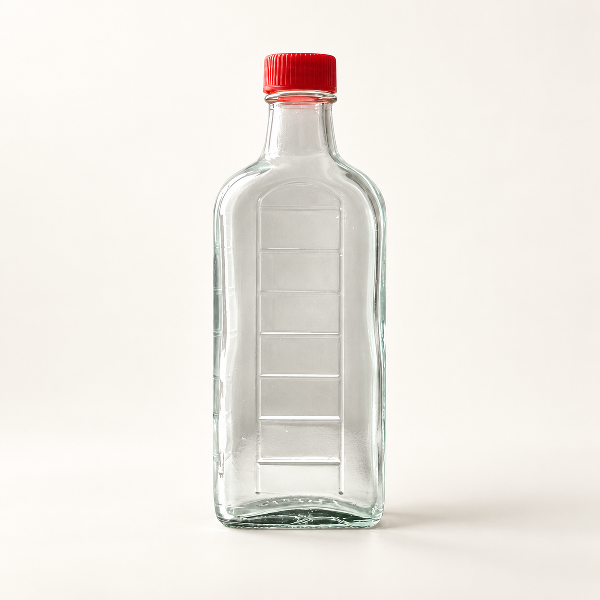 Botol Kaca Pipih 120ml SG257 – Botol Minyak Angin & Urut