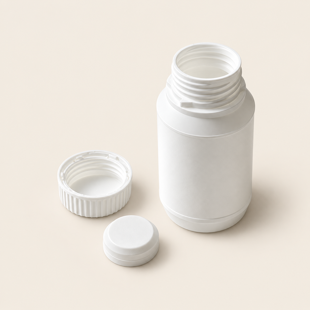 250ml HDPE Bottle PCT163-C (100/bag) – Botol HDPE