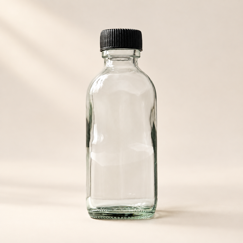 Botol Kaca Bulat 60ml WG190 – Botol Jus & Minyak