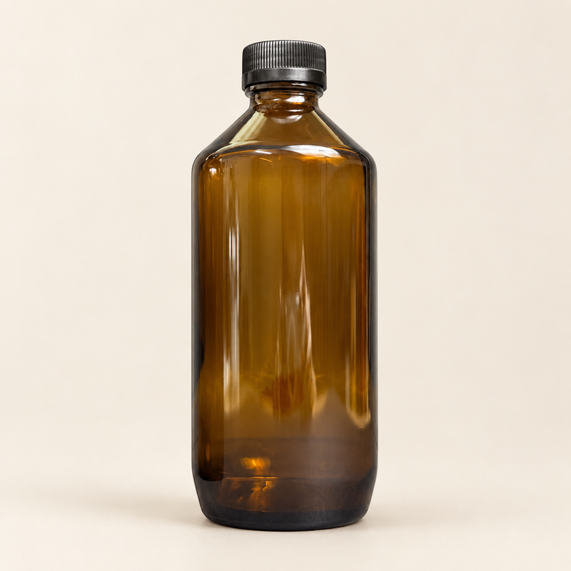 Botol Kaca Amber 250ml QPA180 (36 sedulang) – Botol Kaca Amber