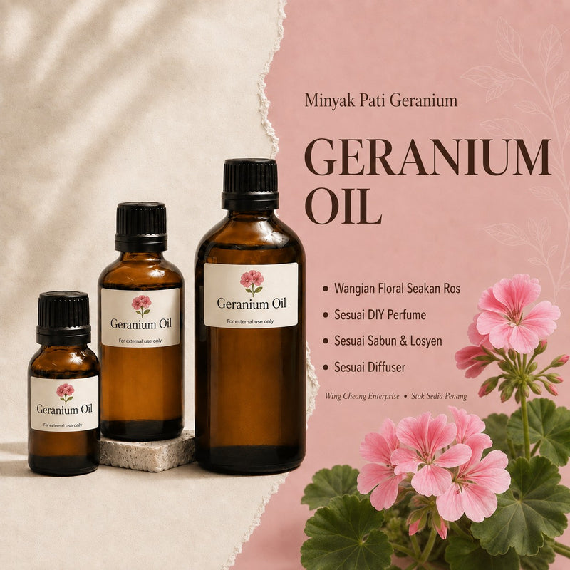 Minyak Pati Geranium